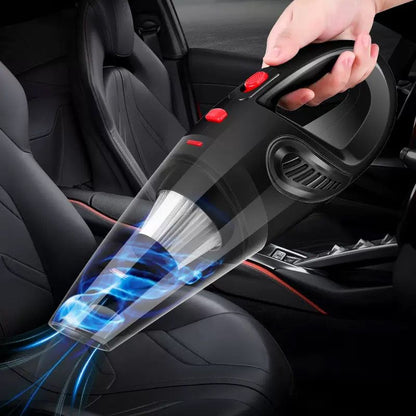 Handheld vacuum cleaner for car interior dust removal