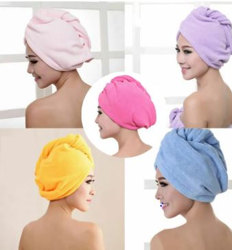 Ultra-Absorbent Soft Hair Turban for Preventing Frizz and Hair Damage